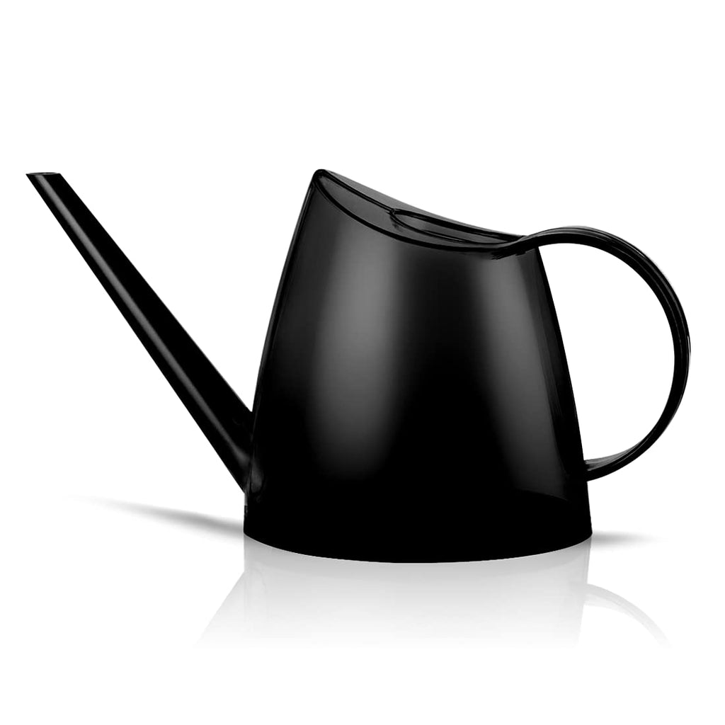 WhaleLife Small Indoor Plant Watering Can - 1.4L Dark Green Long Spout