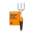 Fiskars Ergo Garden Hand Weeder Tool, Heavy Duty for Removing Weeds & Roots