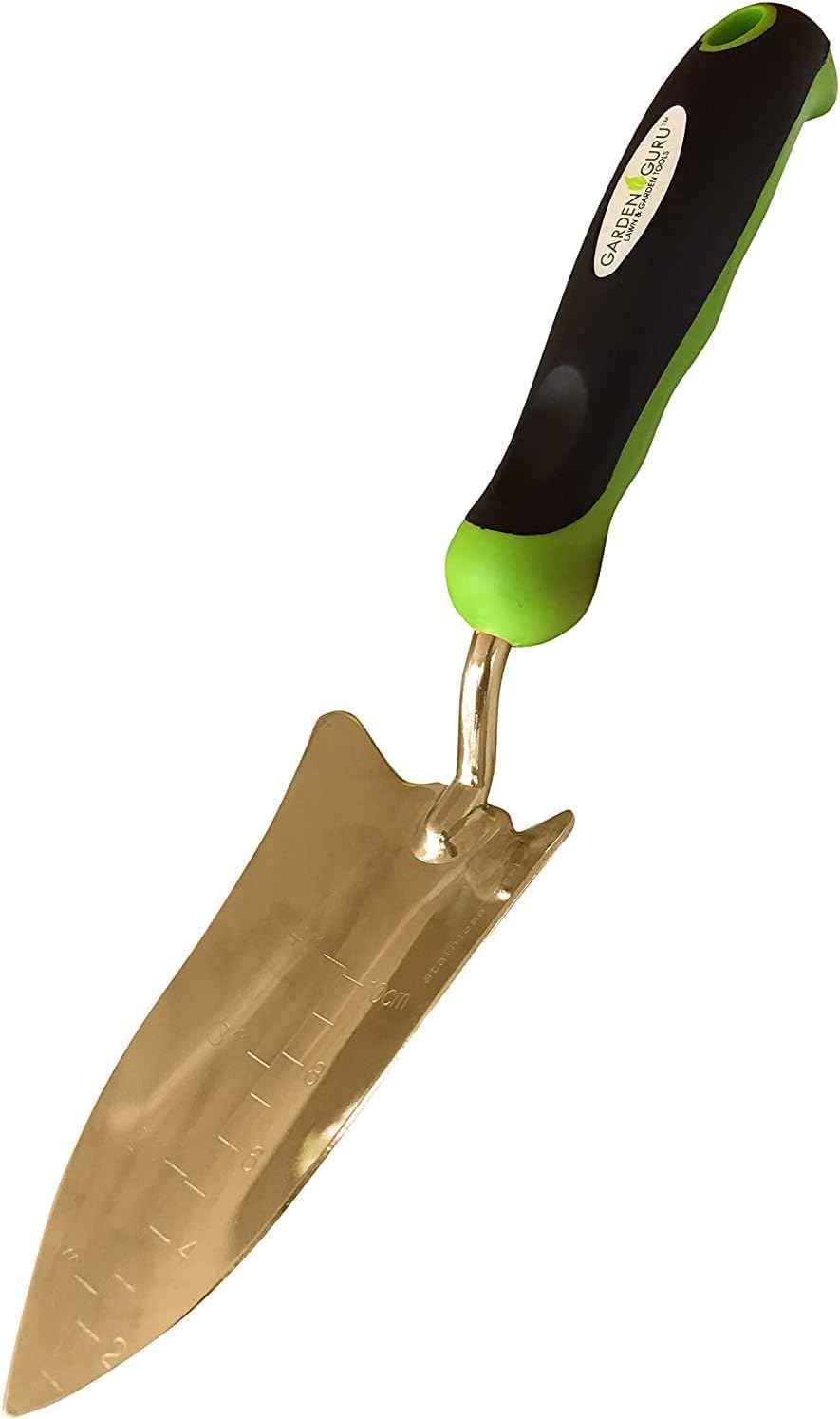 Garden Guru Transplanter Trowel Shovel - Stainless Steel - Rust Resistant - Ergonomic Grip - Perfect Hand Shovel Tool for Gardening Weeding Transplanting and Digging in Garden Beds