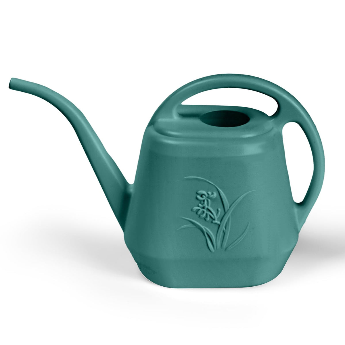 ZXJ Plant Watering Can - for Indoor and Outdoor Home Garden Plants - with Long Spout - Wine Red - 1/2 Gallon