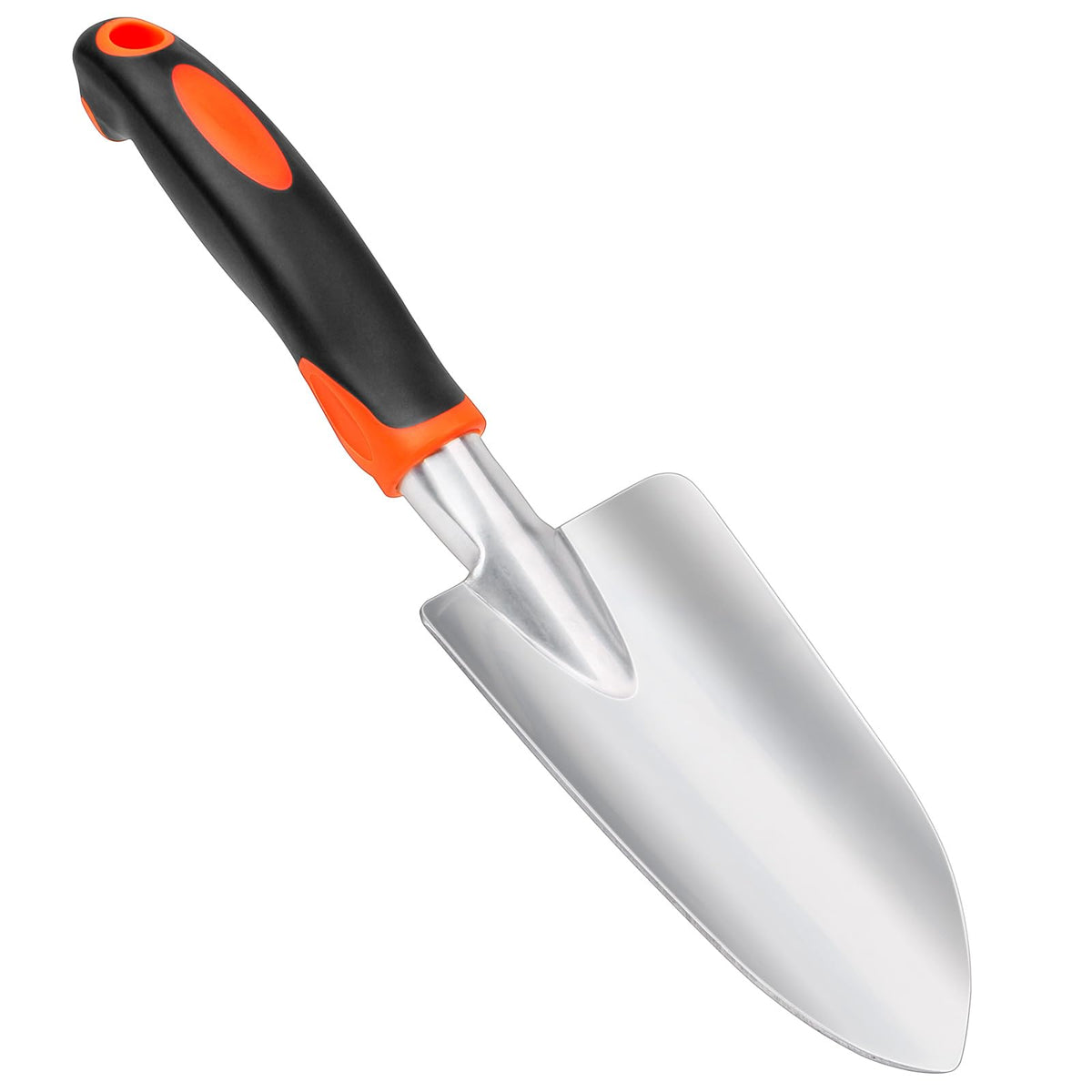 Garden Shovel Trowel Garden Tool with Measurement Mark, Heavy Duty Gardening Shovel Hand Tools Garden Spade with Ergonomic Handle, Small Garden Tools for Gardening Planting Digging Transplanting