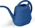 Hand Plastic Watering Can - for Indoor and Outdoor Home Garden Plants - with Long Spout - Orange - 1/2 Gallon