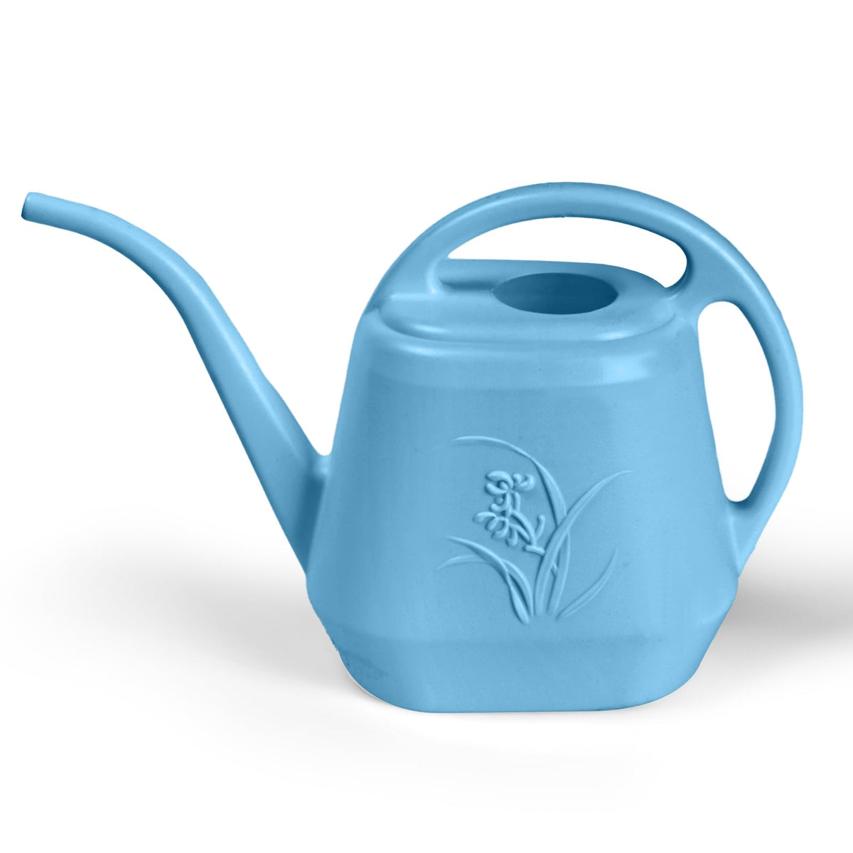 ZXJ Plant Watering Can - for Indoor and Outdoor Home Garden Plants - with Long Spout - Wine Red - 1/2 Gallon