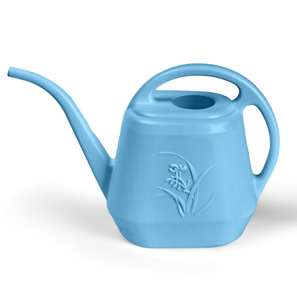Plastic Watering Can -1/2 Gallon - Blue
