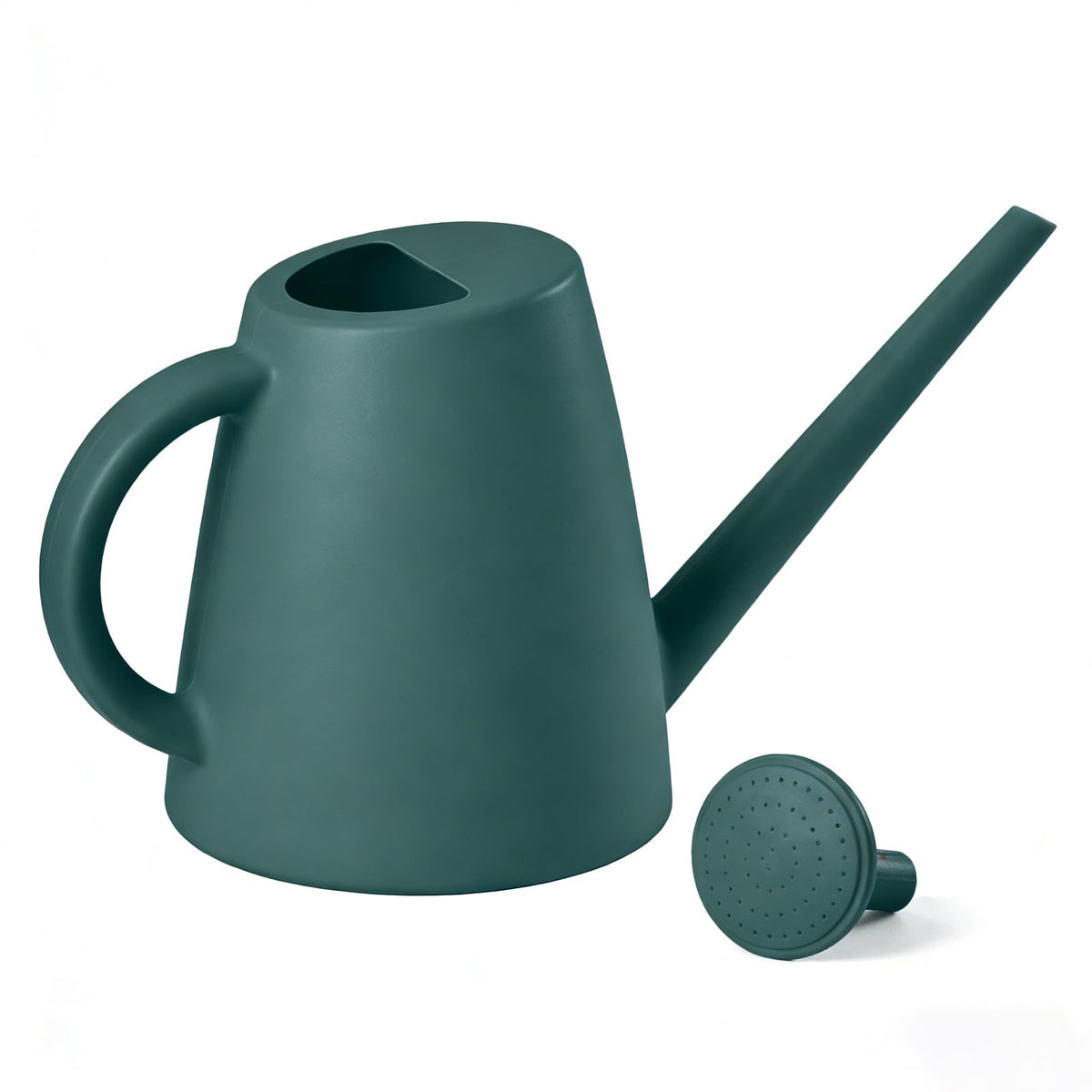 Indoor and Outdoor Watering Can - Long Spout -1/2 Gallon (64oz) - Blackish Green