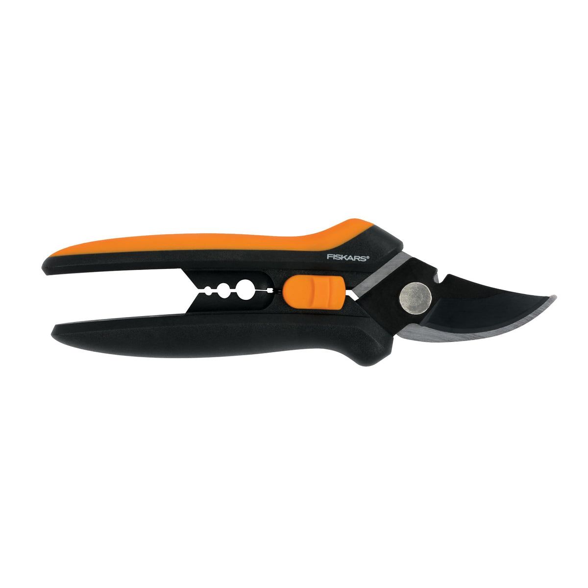 Fiskars 7" Loop Micro-Tip Pruning Shears, Garden Snips for Intricate Cuts
