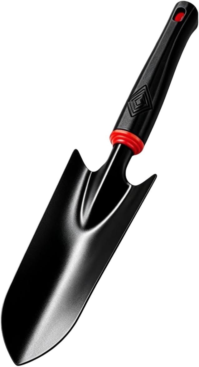 Transplanter, Heavy Duty Gardening Hand Tool with Hang Hole,Ergonomic Handle and Comfort Grip,Rust Resistant Quenched Steel,Gardening Tools for Yard,for Turning Soil, aerating, transplanting