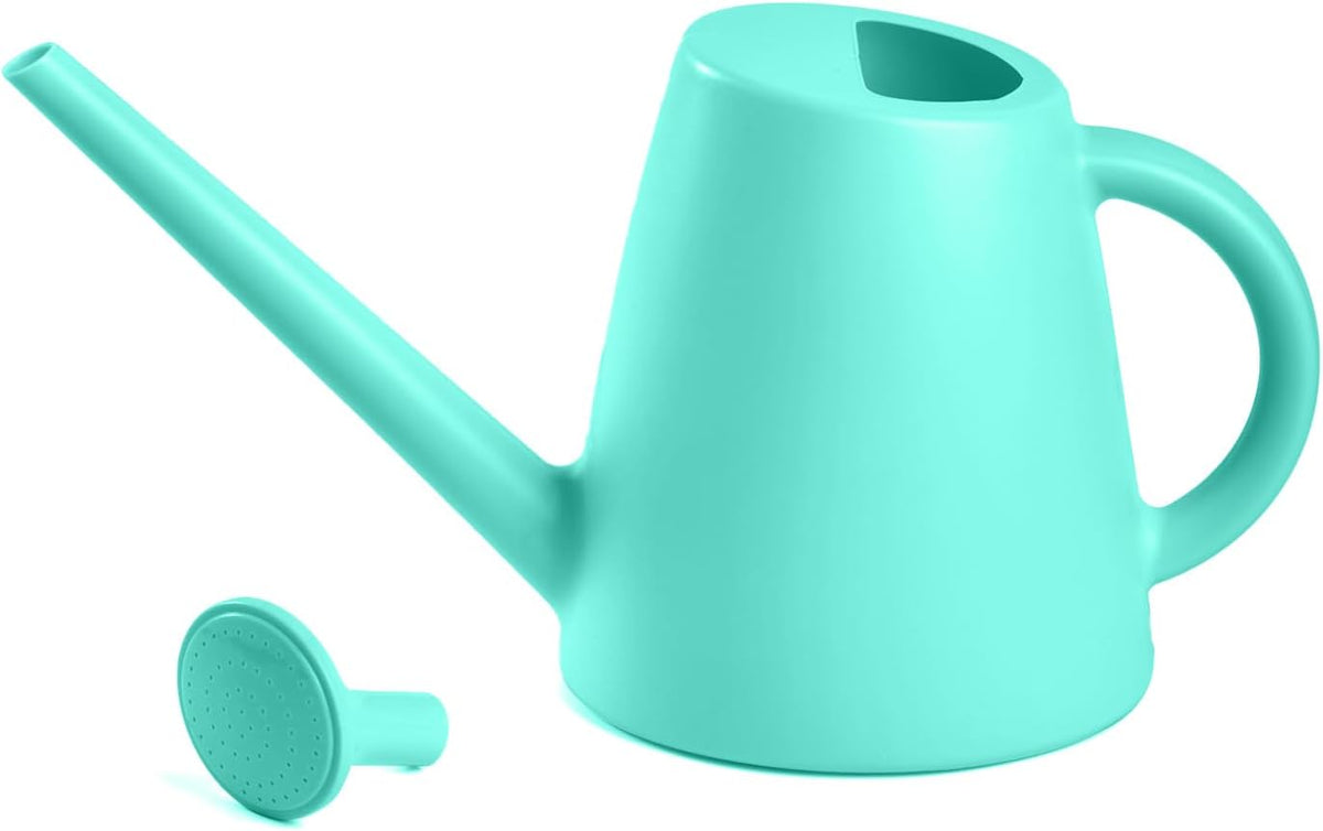 Plant Watering Can - Plastic Indoor and Outdoor - 1/2 Gallon - Light Green