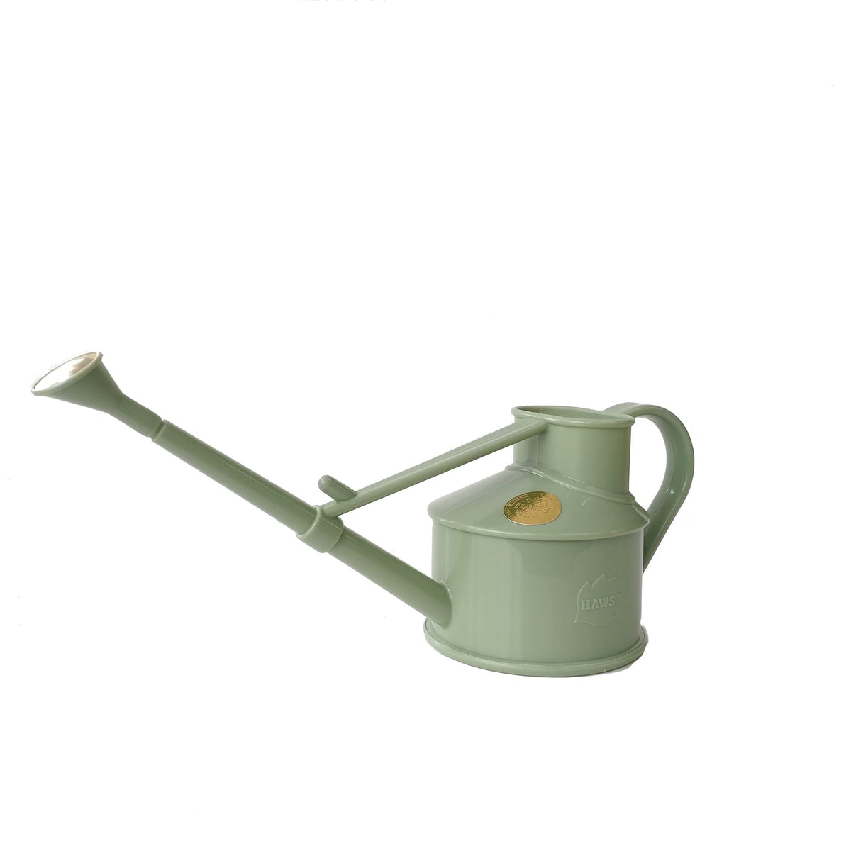 Haws Handy Plastic Watering Can, Mini Water Can for Indoor Plants, Succulents and Flowers, Green, 1 Pint