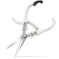 VIVOSUN 8.5" Bypass Pruning Shears for Gardening, Heavy-Duty Garden Scissors, Ultra Sharp Pruners with 3/4 in. Cut Capacity SK5 Blades, Thick Cushion-Covered Handle and Safety Lock