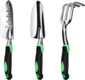 Garden Tool Set，100% Thicker Aluminum Gardening Kit,3 Pack