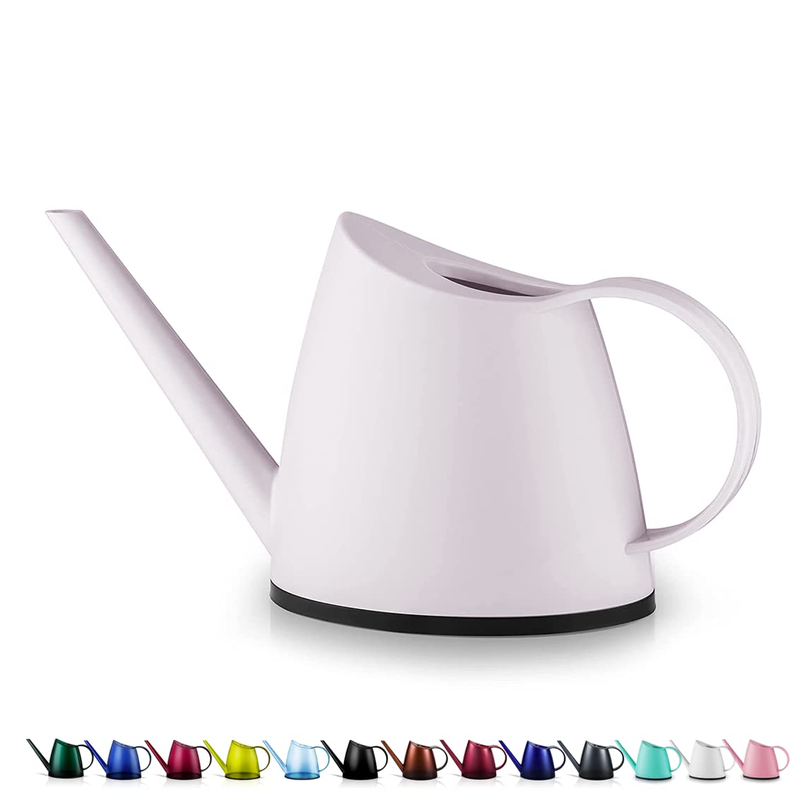 WhaleLife Small Indoor Plant Watering Can - 1.4L Dark Green Long Spout