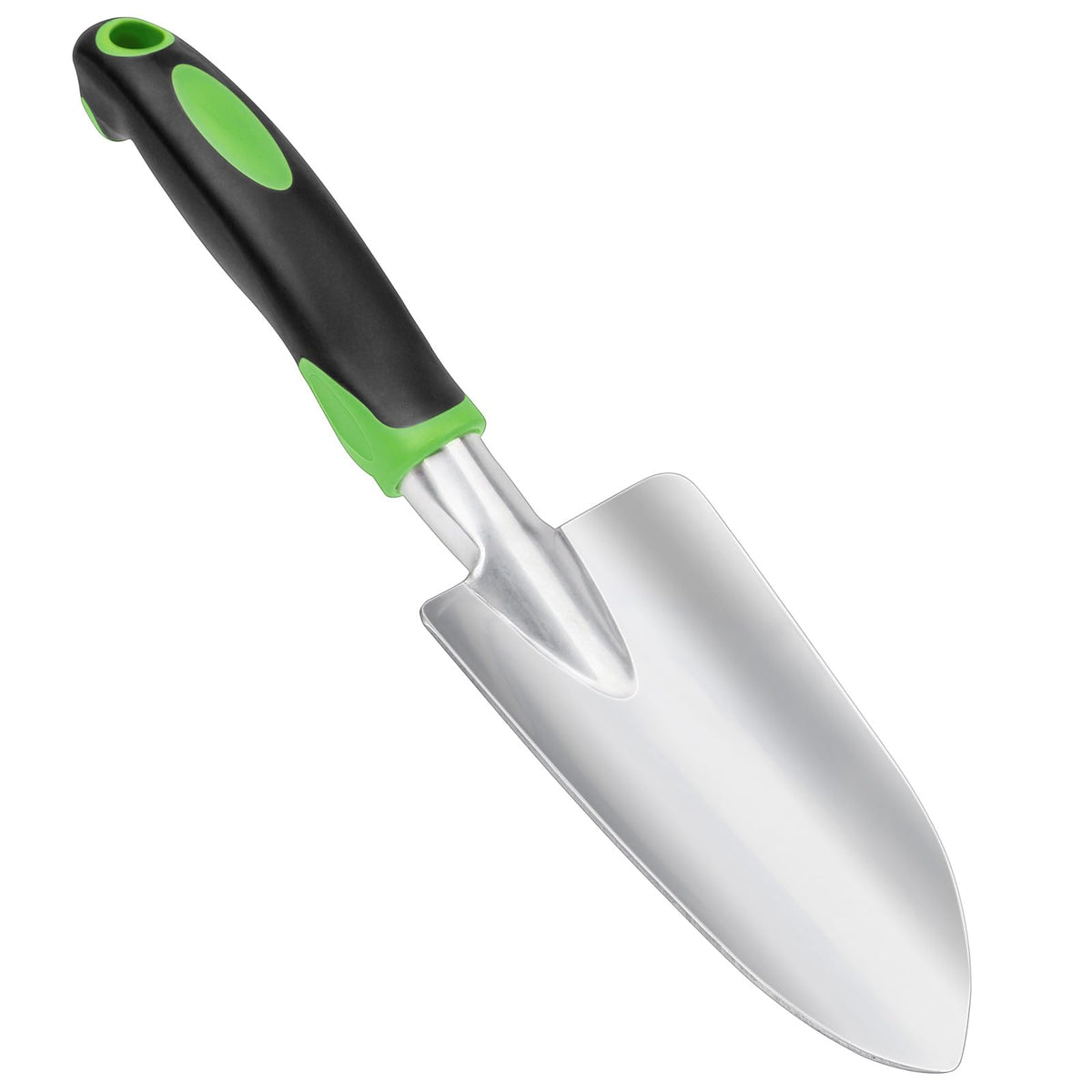 Garden Shovel Hand Trowel, Heavy Duty Hand Shovel with Ergonomic Handle,Garden Shovels for Digging, Rust Resistant Garden Spade Garden Tools for Garden Work, Green