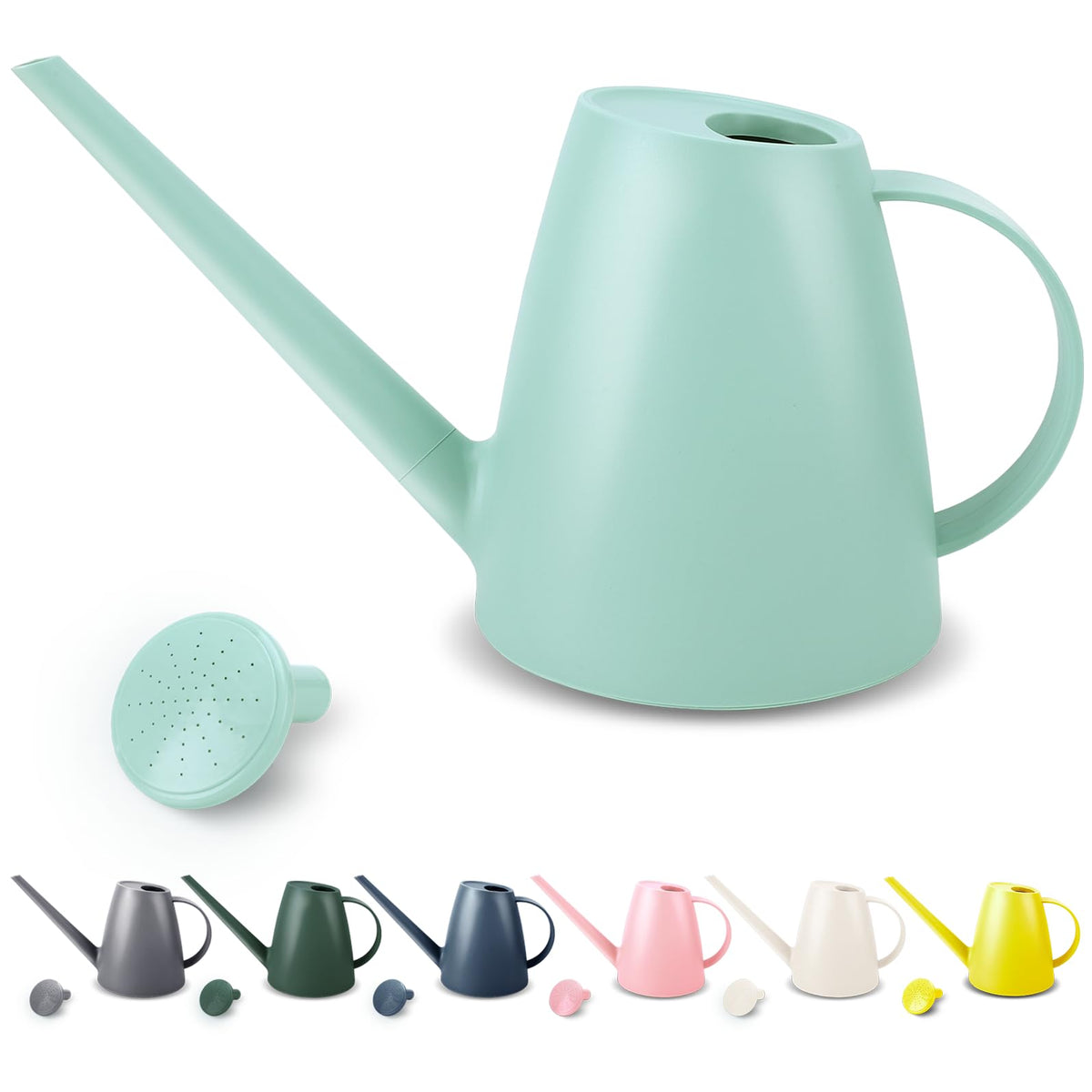 1.8L Watering Can, Watering Can Indoor Plants, Long Spout Small Water Can