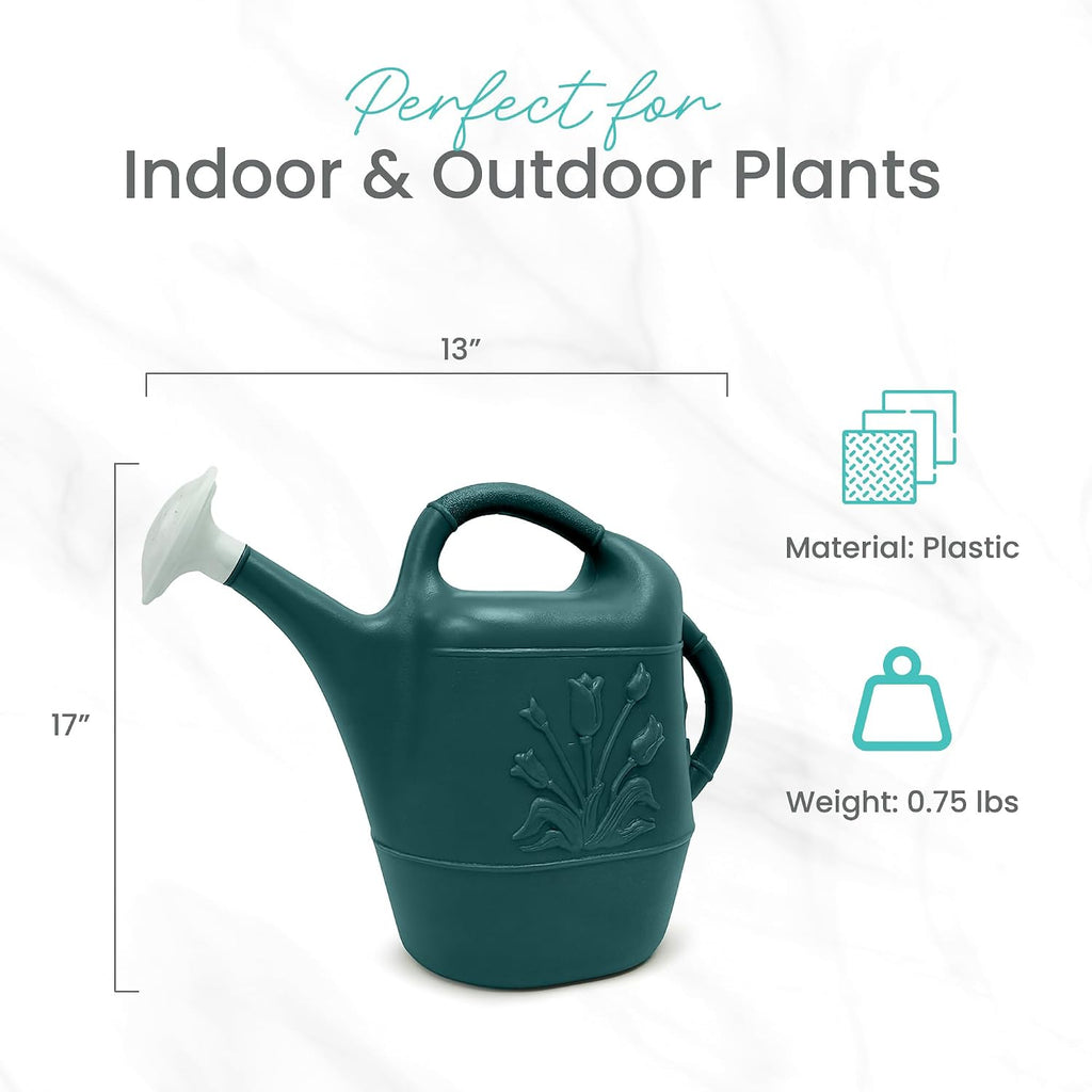 Union Products 63066 2 Gallon Indoor/Outdoor Watering Can, Green