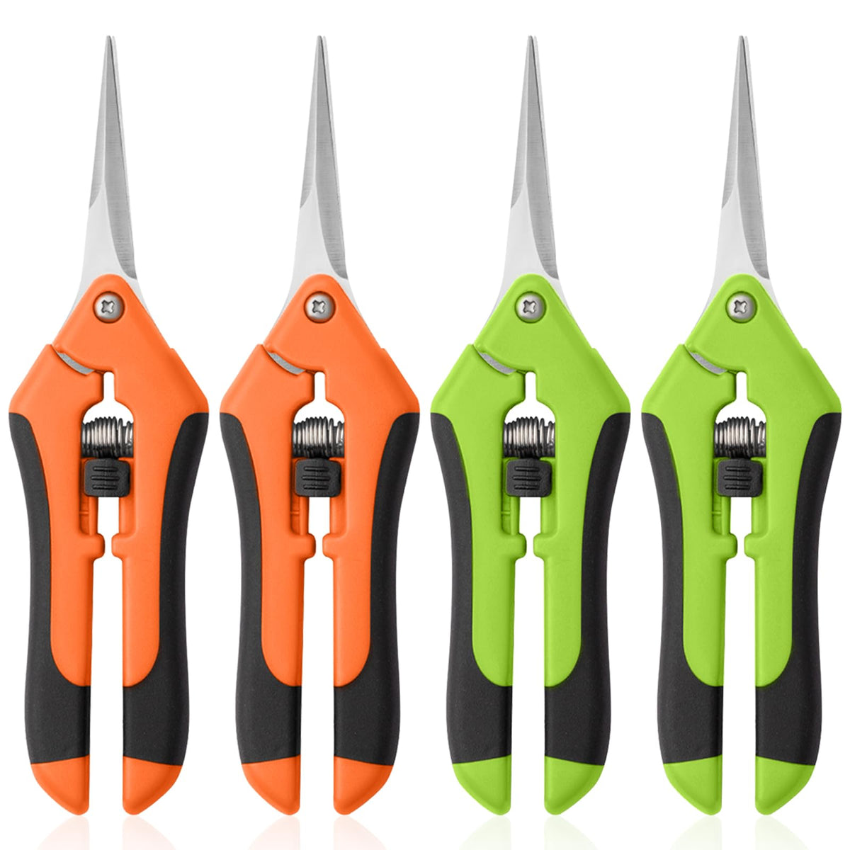 Garden Pruning Shears 3 Pack Gardening Shears Garden Scissors Stainless Steel Plant Flower Scissors Clippers Pruning Shears tijeras de jardinería