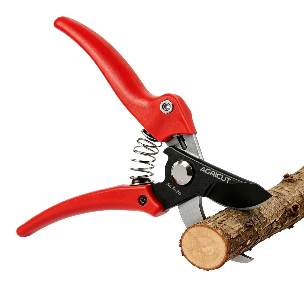 AGRICUT Hand Pruners with Sheath, Gardening Shears Scissors with Sheath