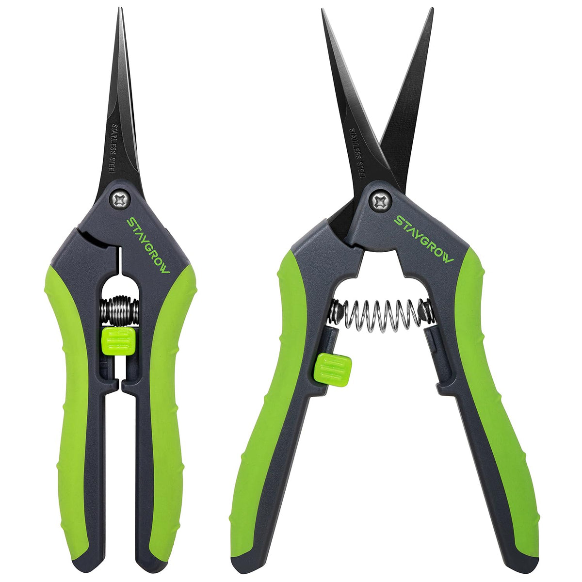 2pcs 6.5" Pruning Shears for Gardening Ultra Sharp Garden Scissors