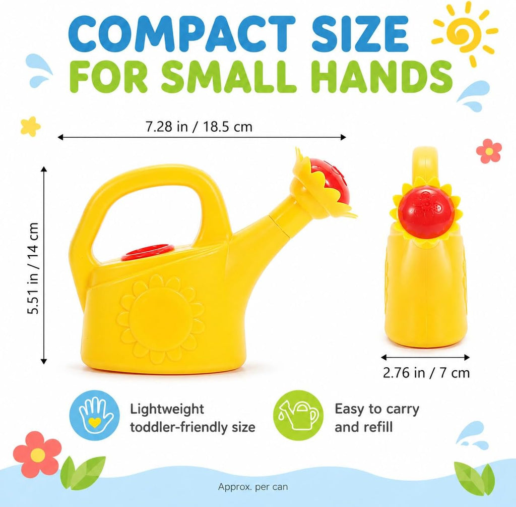 STOBOK 3 Pack Kids Watering Can, Chicken Watering Cans (Random Color)
