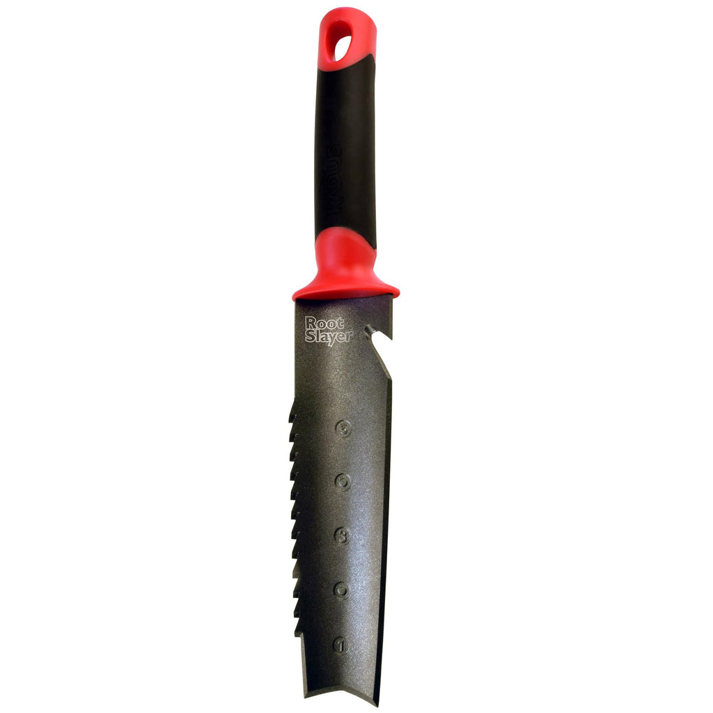 Root Slayer 16011 Heavy Duty Garden Trowel, Red