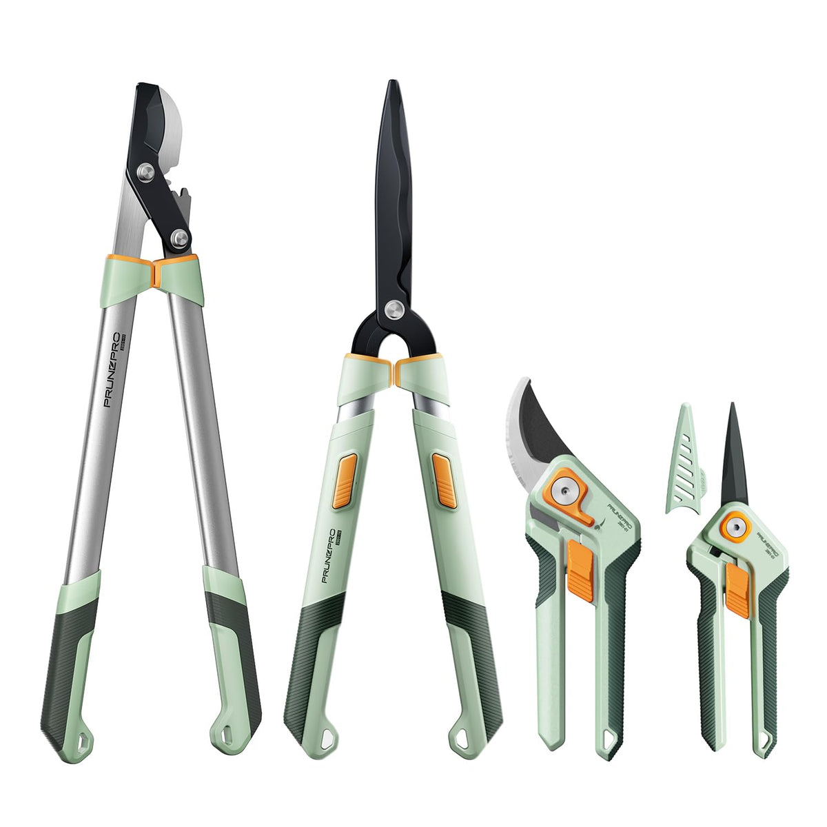 PrunePro® 3 Piece Garden Shears Set Ultra Sharp Effortless Cut for Branches