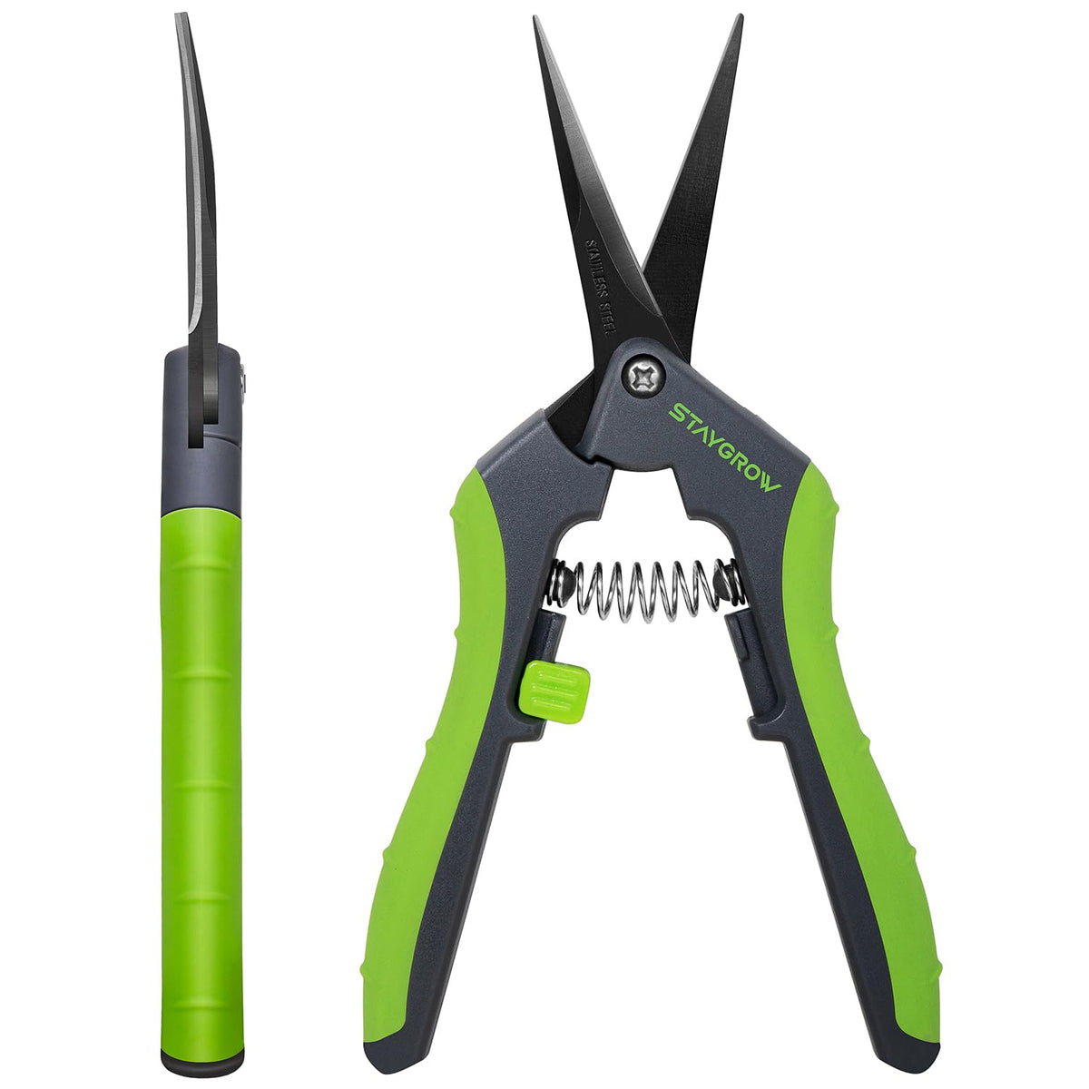 2pcs 6.5" Pruning Shears for Gardening Ultra Sharp Garden Scissors