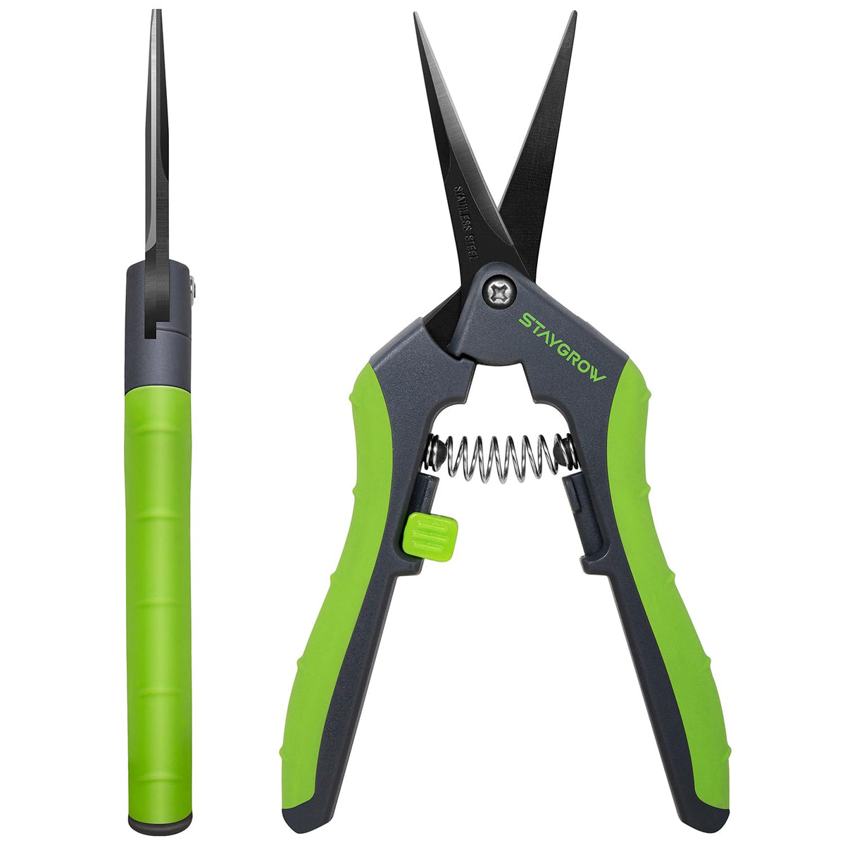 2pcs 6.5" Pruning Shears for Gardening Ultra Sharp Garden Scissors
