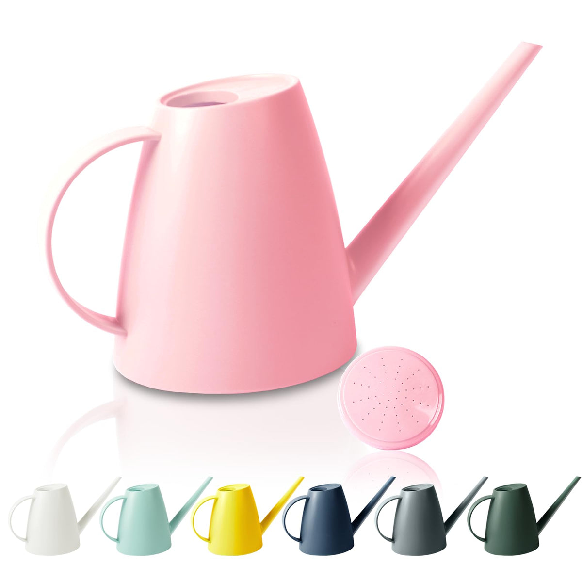 60 oz Watering Can, Small Watering Can for Indoor Plants with Long Spout
