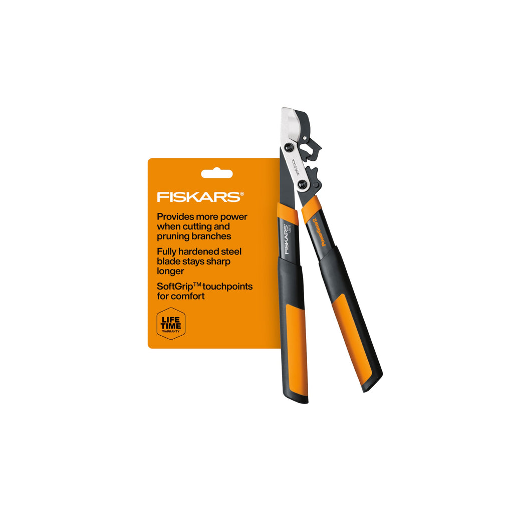 Fiskars 32” PowerGear2 Garden Bypass Loppers, 2" Cut Capacity Tree Trimmer