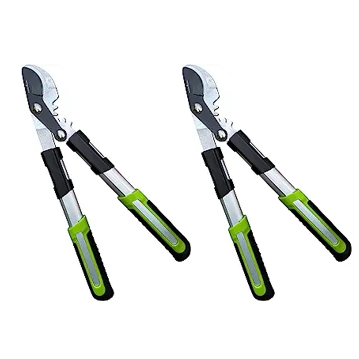 GARDEN GURU Bypass Loppers Tree Trimmer Clipper – Compact 15 inch High Carbon Steel Blade Gardening Loppers Pruning Shear - Comfort Grip Handles – Heavy Duty Branch Cutter – Cut Thick Branches w Ease