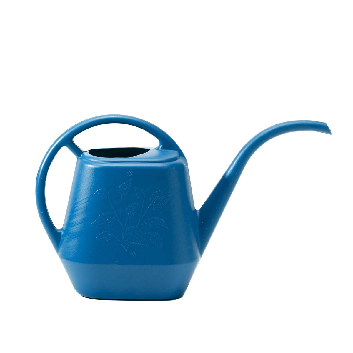 Bloem Aqua Rite Watering Can: 56 Oz - Classic Blue - Large Capacity, Extra Long Spout, Durable Plastic, One Piece Construction, for Indoor & Outdoor Use, Gardening