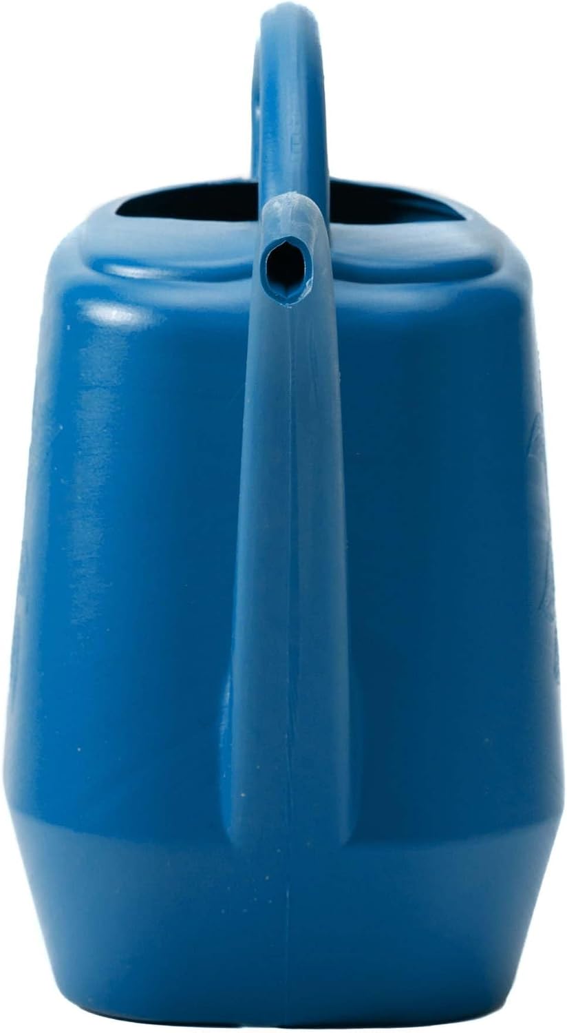 Bloem Aqua Rite Watering Can: 56 Oz - Classic Blue - Large Capacity, Extra Long Spout, Durable Plastic, One Piece Construction, for Indoor & Outdoor Use, Gardening