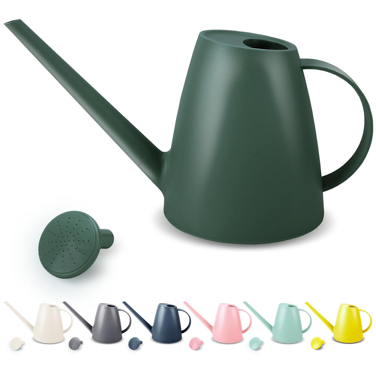 1.8L Watering Can, Watering Can Indoor Plants, Long Spout Small Water Can