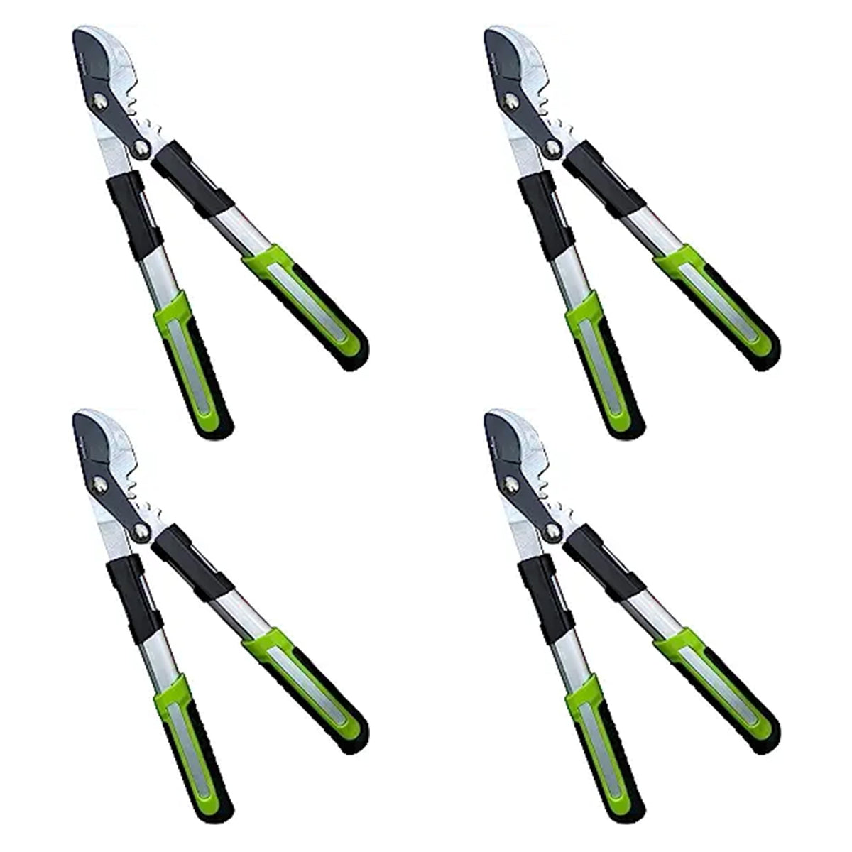 GARDEN GURU Bypass Loppers Tree Trimmer Clipper – Compact 15 inch High Carbon Steel Blade Gardening Loppers Pruning Shear - Comfort Grip Handles – Heavy Duty Branch Cutter – Cut Thick Branches w Ease