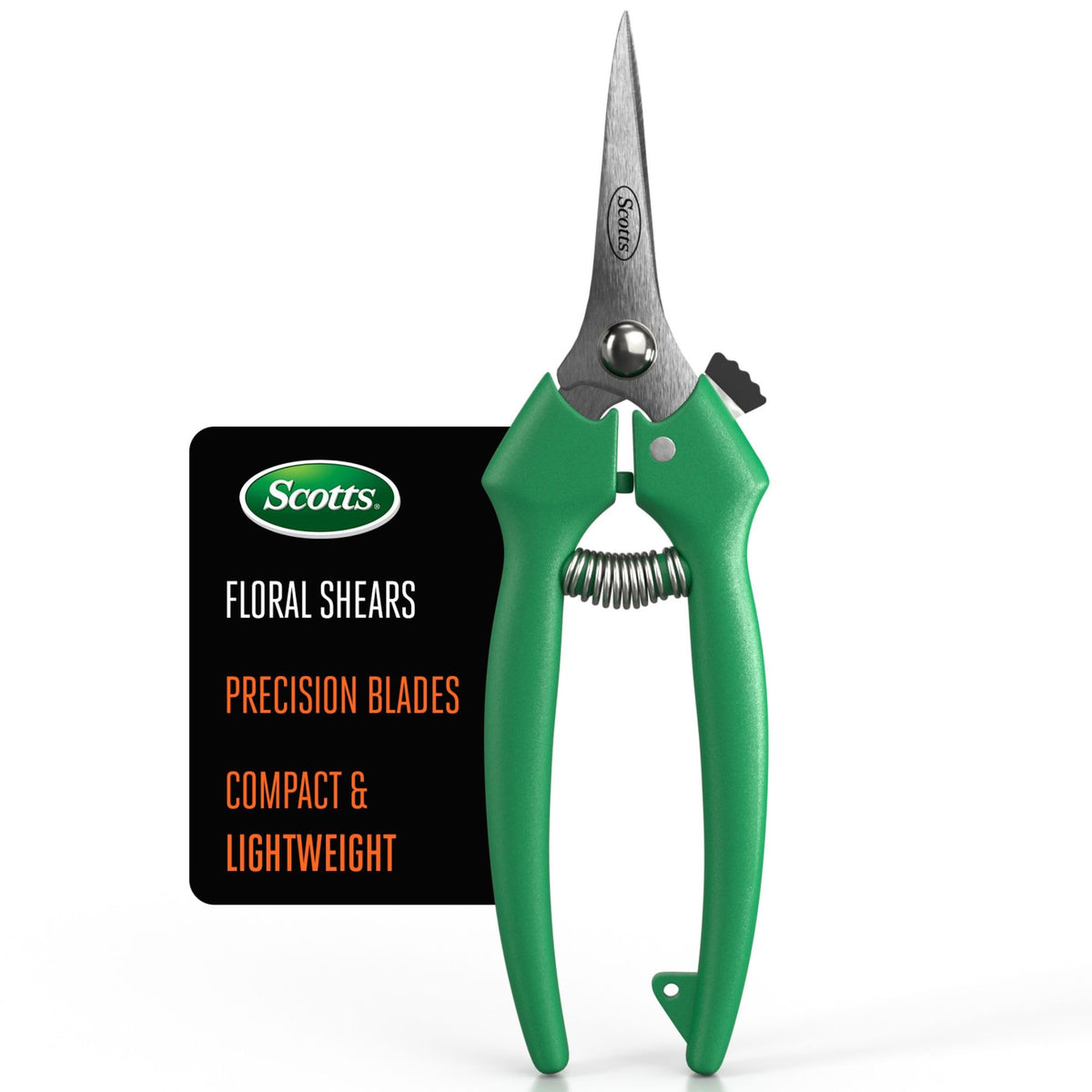 Scotts 2-Piece Pruning Tool Set – Includes 8 in. Bypass Pruning Shears for Live Plants and Soft Stems, and 7.5 in. Folding Saw for Cutting Thick Branches