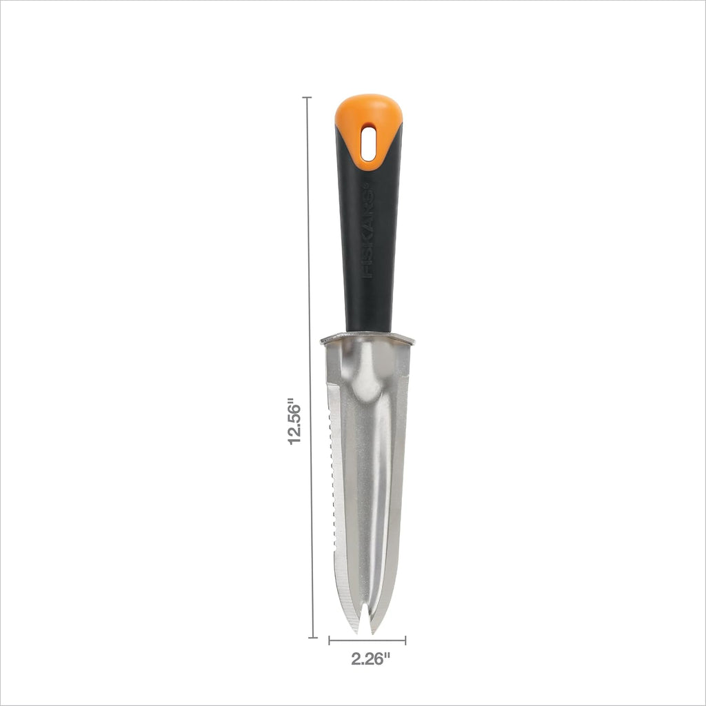 Fiskars Steel Garden Knife, Multi-Purpose Weed Puller Gardening & Yard Tool