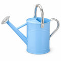 1 Gallon Metal Watering Can for Indoor Outdoor Plants, Cream Green