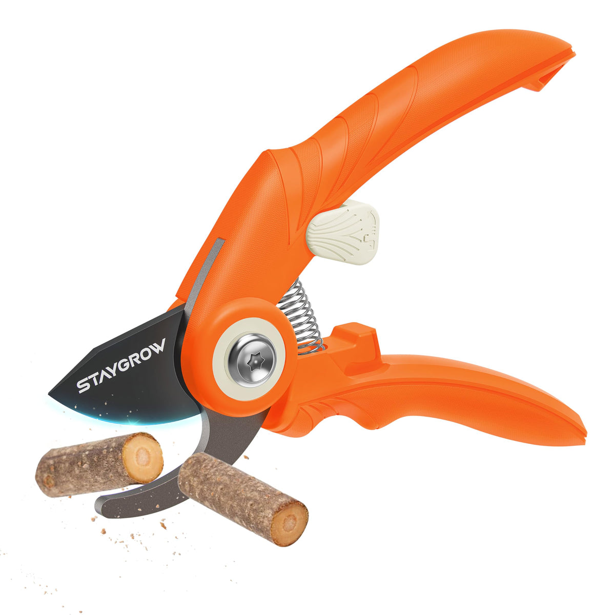 2pcs 6.5" Pruning Shears for Gardening Ultra Sharp Garden Scissors