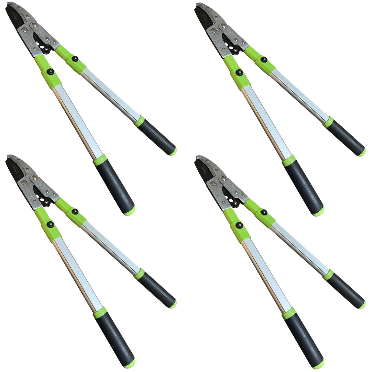 GARDEN GURU Bypass Loppers Tree Trimmer Clipper – Compact 15 inch High Carbon Steel Blade Gardening Loppers Pruning Shear - Comfort Grip Handles – Heavy Duty Branch Cutter – Cut Thick Branches w Ease