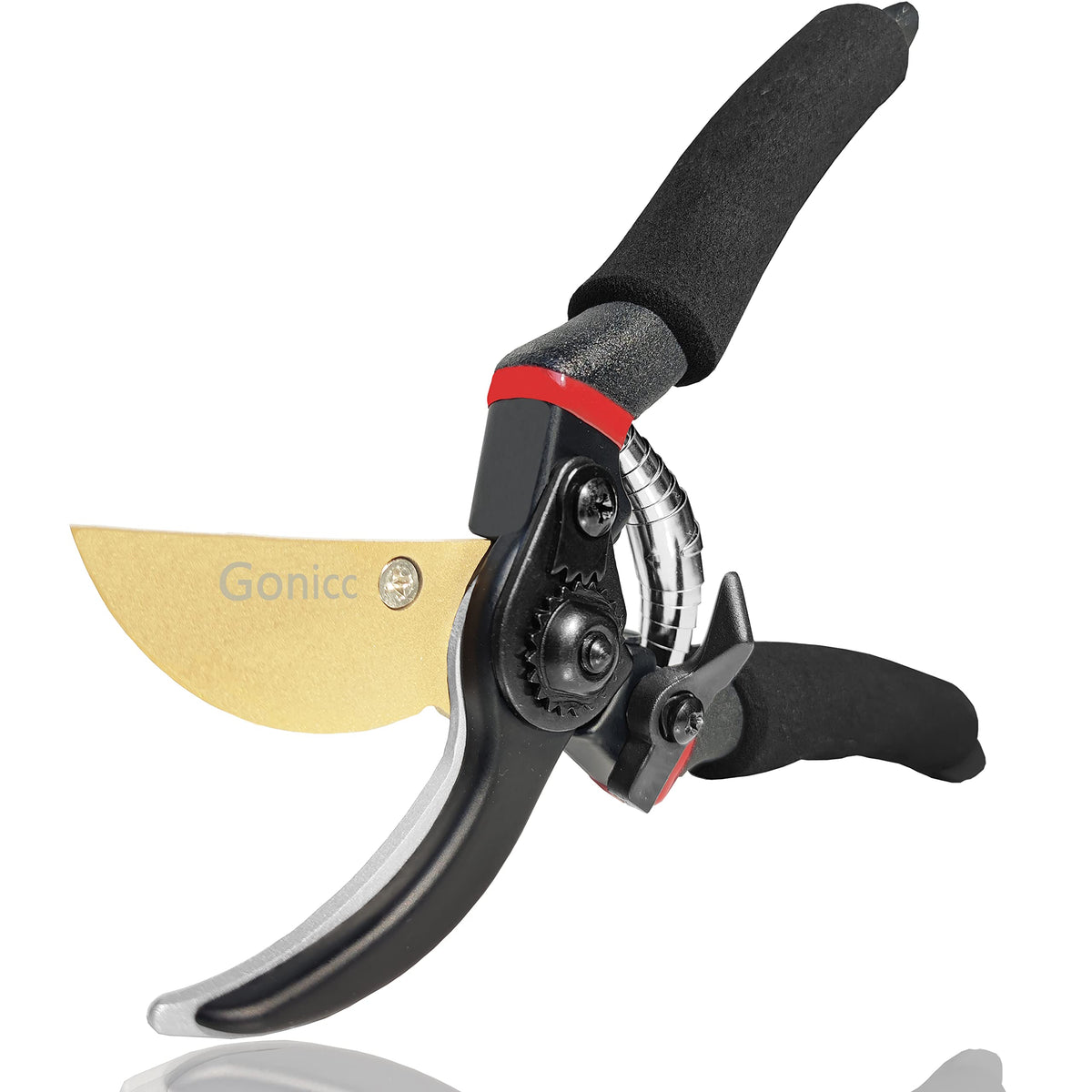 gonicc 8" Professional Sharp Bypass Pruning Shears (GPPS-1002)