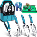 Kynup Garden Tool Set, Heavy Duty Aluminum Gardening Tools with Storage Bag