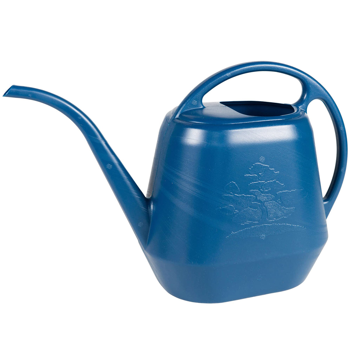 Bloem Aqua Rite Watering Can: 56 Oz - Classic Blue - Large Capacity, Extra Long Spout, Durable Plastic, One Piece Construction, for Indoor & Outdoor Use, Gardening