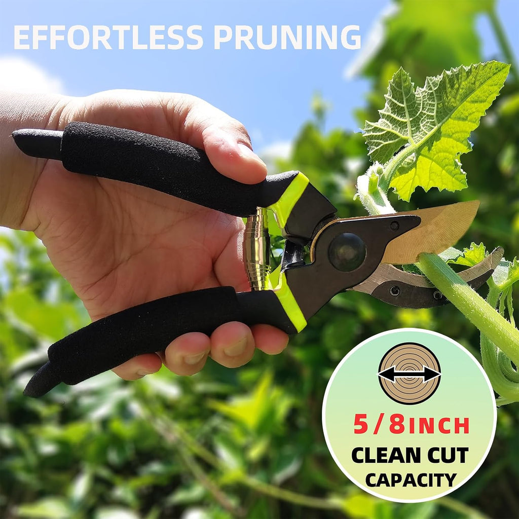 YRTSH Loppers Hedge Clippers & Pruners Combo Set 3-Piece Hedge Shears
