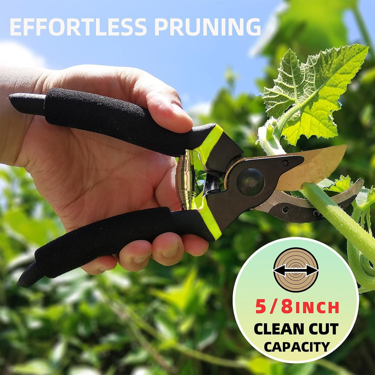 YRTSH Loppers Hedge Clippers & Pruners Combo Set 3-Piece Hedge Shears