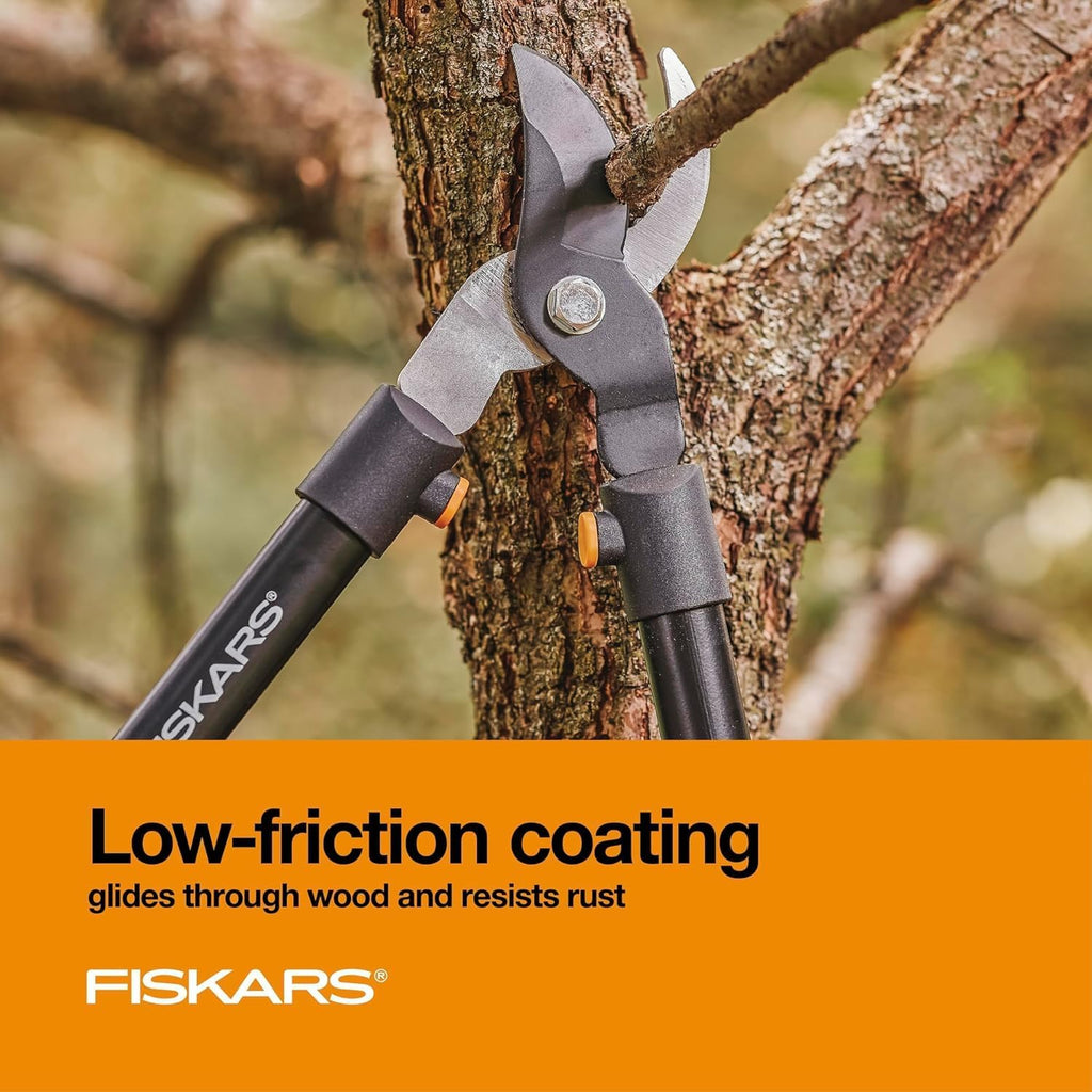 Fiskars 28” Garden Bypass Loppers, Tree Trimmer with 1.5" Cut Capacity