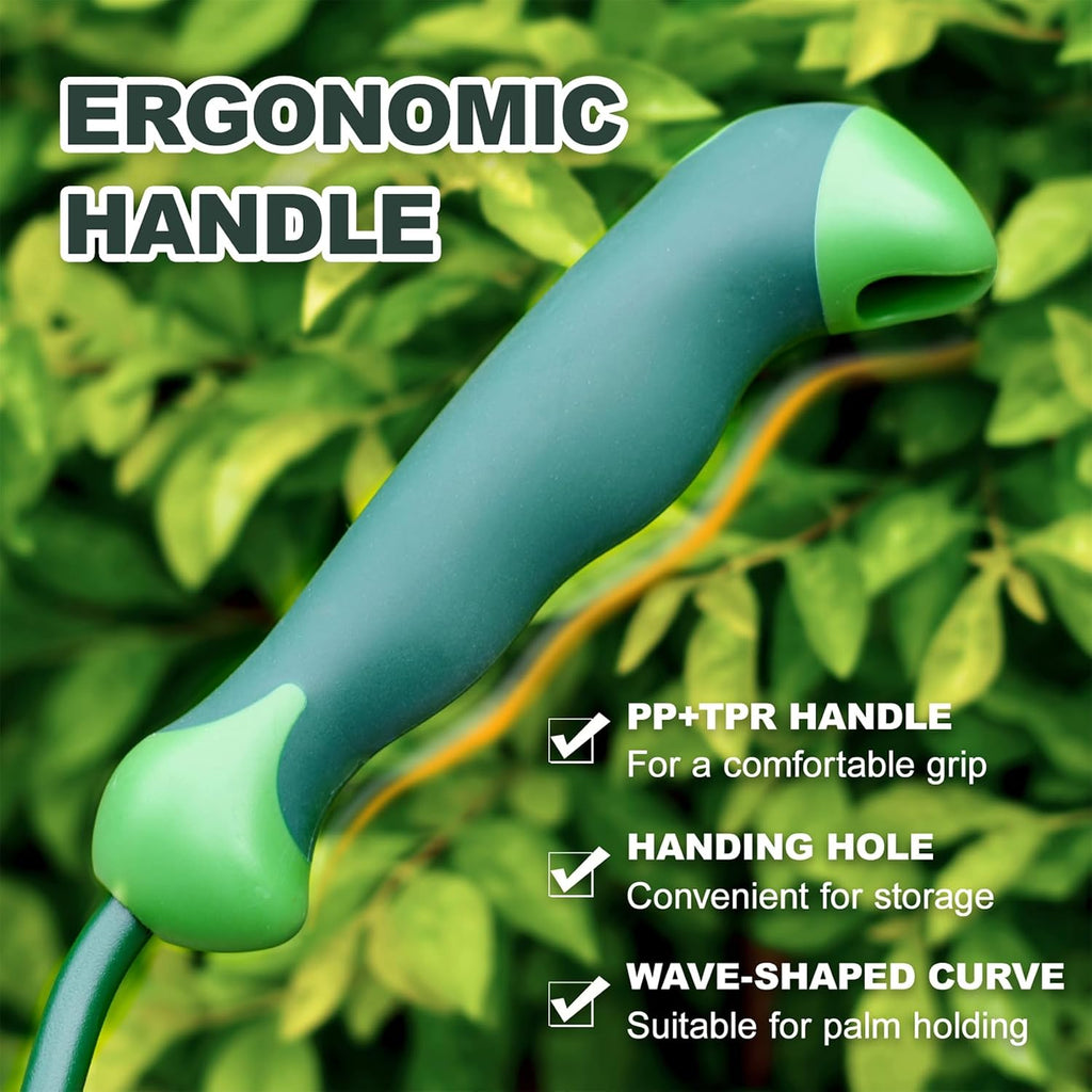 Garden Trowel with Measurements, High-Hardness Small Hand Shovel with Soft Ergonomic Handle, Rustproof Potting Trowel Gardening Hand Tools for Digging, Planting, Transplanting, Weeding