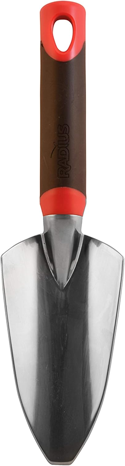 Radius Garden 15011 Dig Garden Hand Trowel, Red