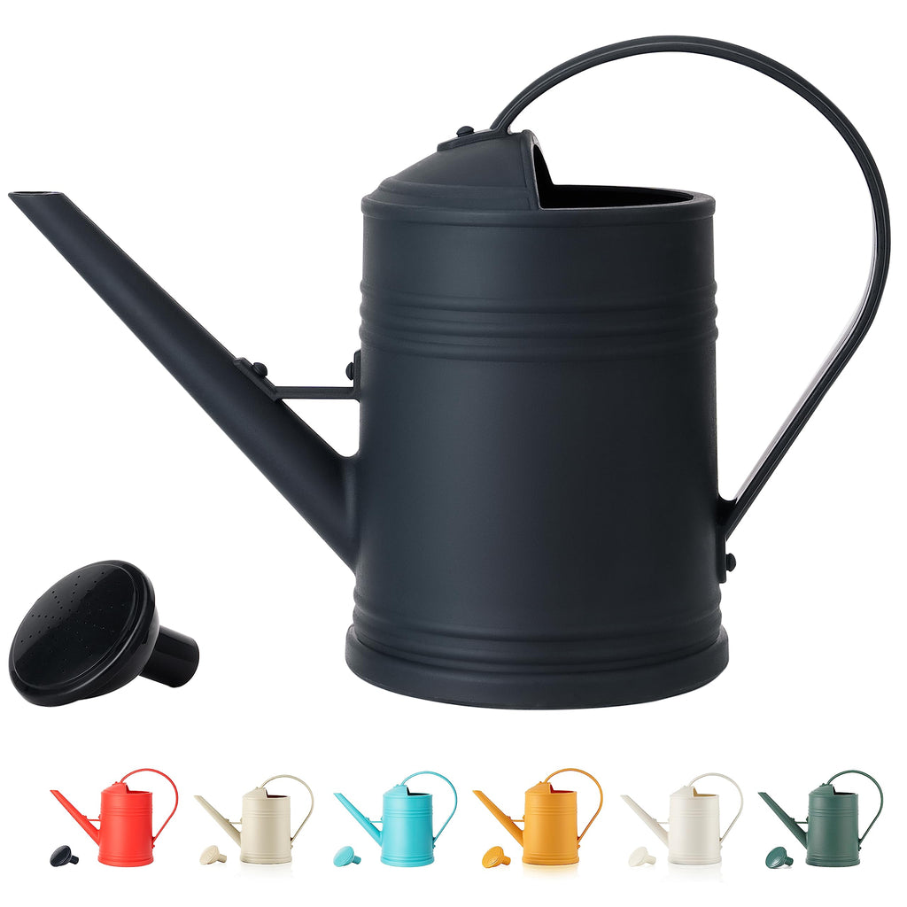 Plastic Indoor Watering Can with Sprinkler Head - 68 oz, 1/2 Gallons