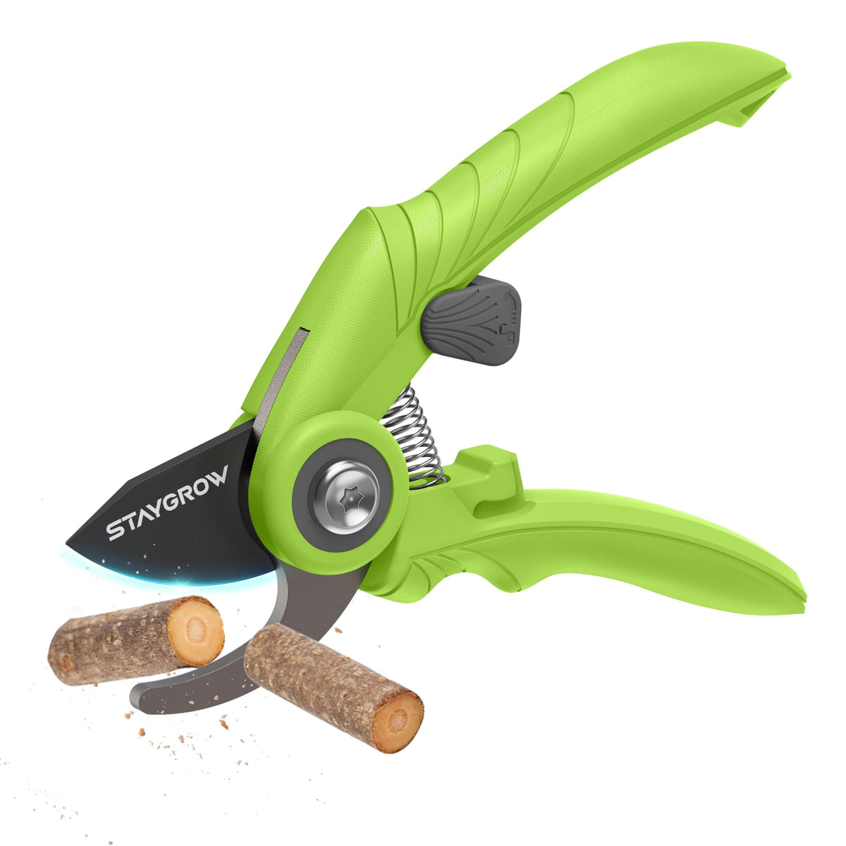2pcs 6.5" Pruning Shears for Gardening Ultra Sharp Garden Scissors
