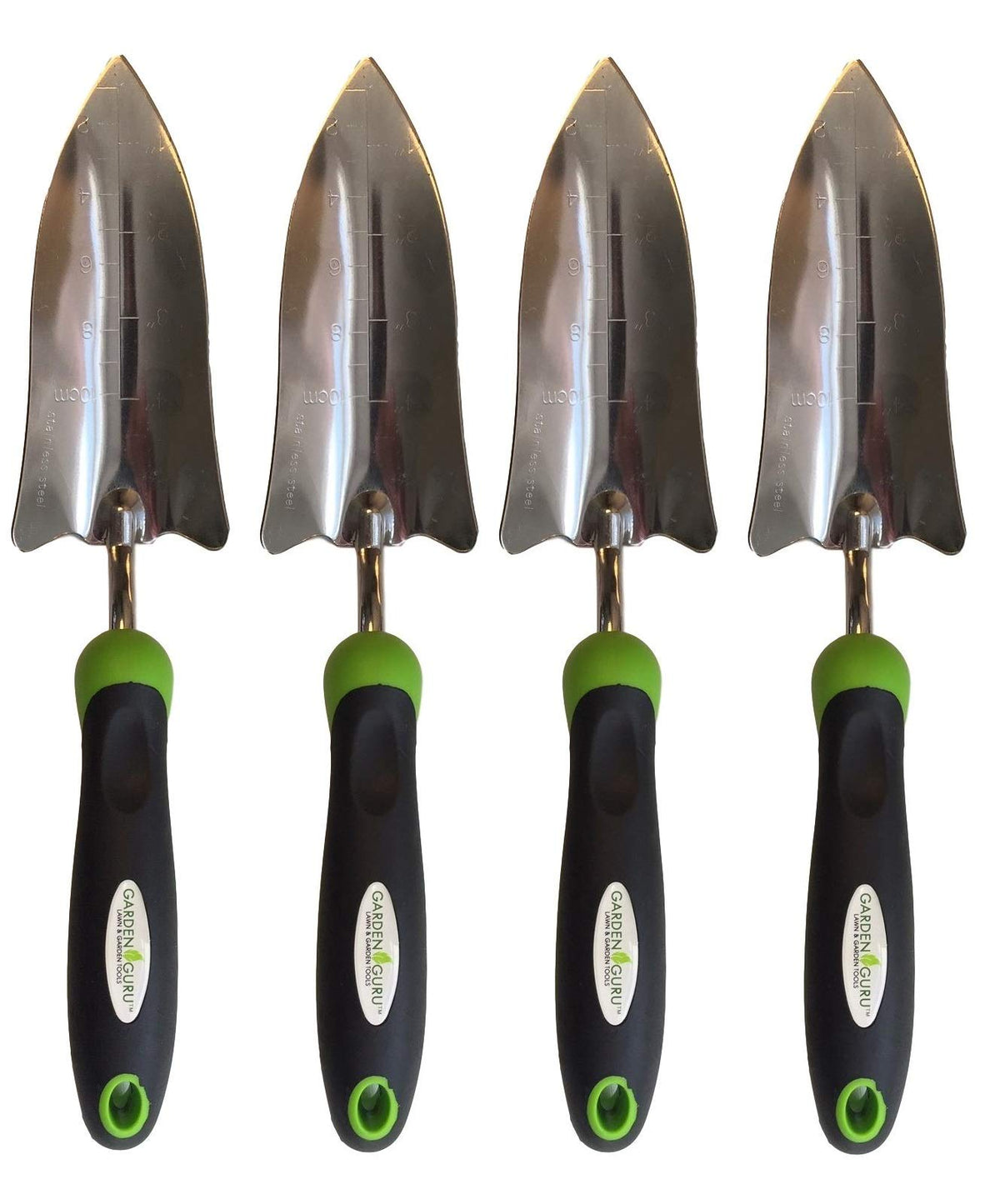 Garden Guru Transplanter Trowel Shovel - Stainless Steel - Rust Resistant - Ergonomic Grip - Perfect Hand Shovel Tool for Gardening Weeding Transplanting and Digging in Garden Beds